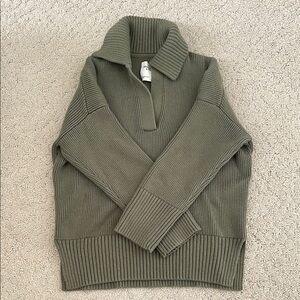 Abercrombie green sweater